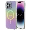 Guess GUHMP15LHITSP iPhone 15 Pro 6.1 różowy/pink hardcase IML Iridescent MagSafe